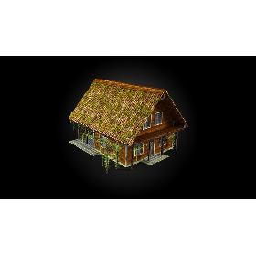 Abandoned Cottage J 3D model